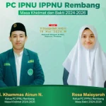 Khammas dan Rosa Nahkoda Baru IPNU IPPNU Rembang